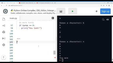 HUNGMAN Game in Python