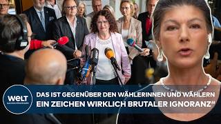 PAUKENSCHLAG BEIM BSW! Sahra Wagenknecht greift eigene Fraktion in Thüringen frontal an