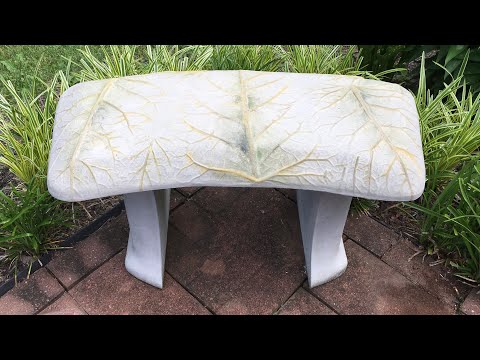 Making a Concrete Bench Seat - Start to