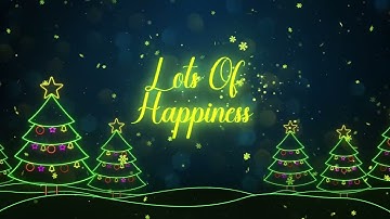 Christmas Greetings | After effects templates free