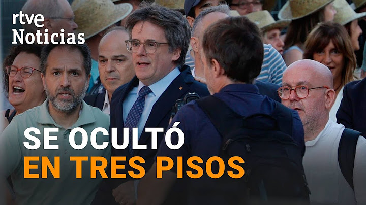 PUIGDEMONT: JORDI TURULL cuenta los detalles sobre la HUIDA del expresidente de CATALUÑA | RTVE