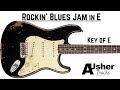 E Blues Backing Track | Guitar Backing Track in E major