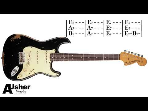 E Blues Backing Track | Guitar Backing Track in E major