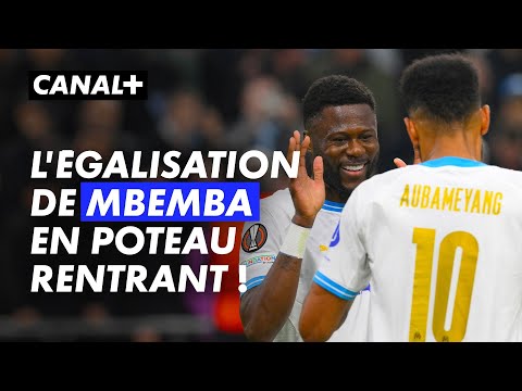 Le but magnifique de Mbemba lors de Marseille / Atalanta - Ligue Europa 2023-24 (1/2 finale aller)