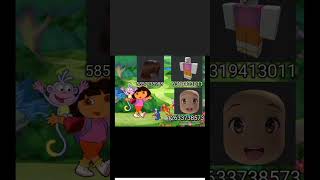 Brookhaven Dora code كود شخصيه دورا لماب البيوت