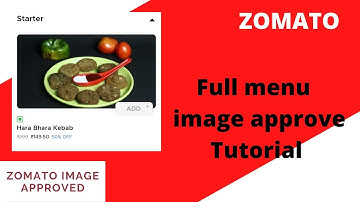 zomato , How to upload image in zomato and get 100% image approve