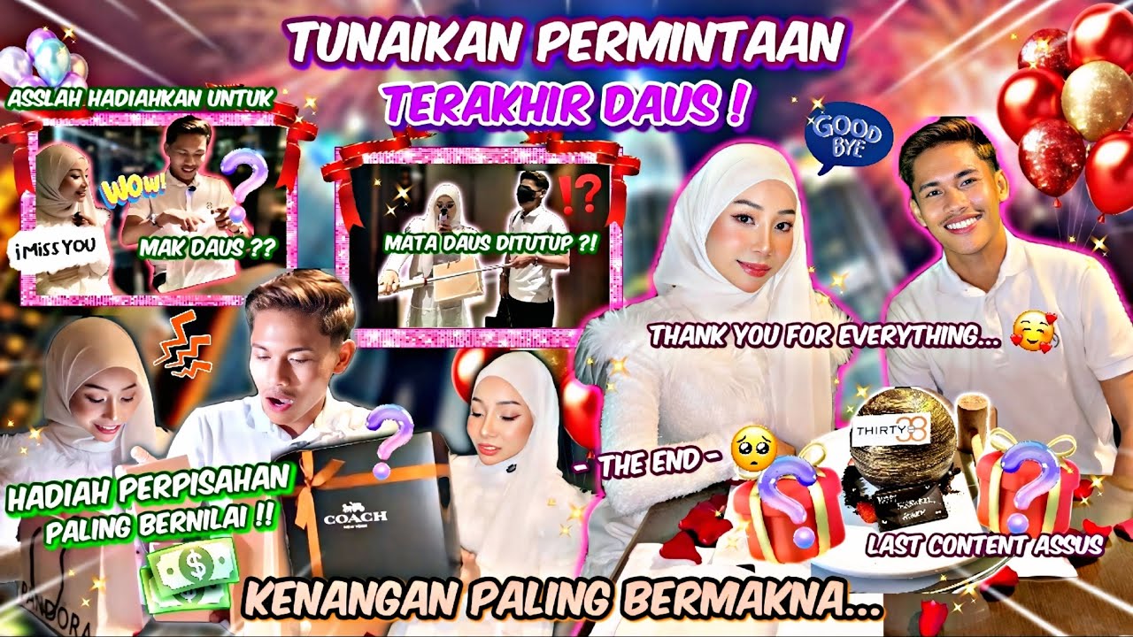 HADIAH BERNILAI 5000 ?! TANGISAN TERAKHIR ASSUS ! HADIAH UNTUK MAK DAUS !! SELAMAT JALAN DAUS !