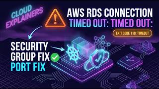 AWS RDS Connection Timed Out: Security Group Port Fix Update
