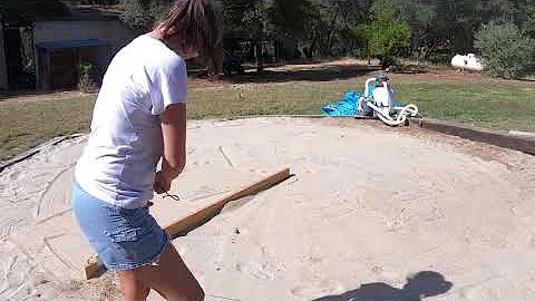 Leveling Sand for an Above Ground Pool