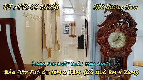 Bán Nhà Đất Gần 835 Xoài Đôi Cần Đước Cầu Tràm ĐT