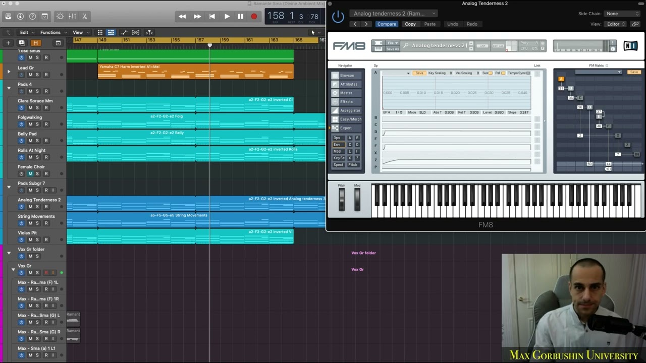 General analysis of Max Gorbushin - Ramante Sma (Divine Ambient Mix)