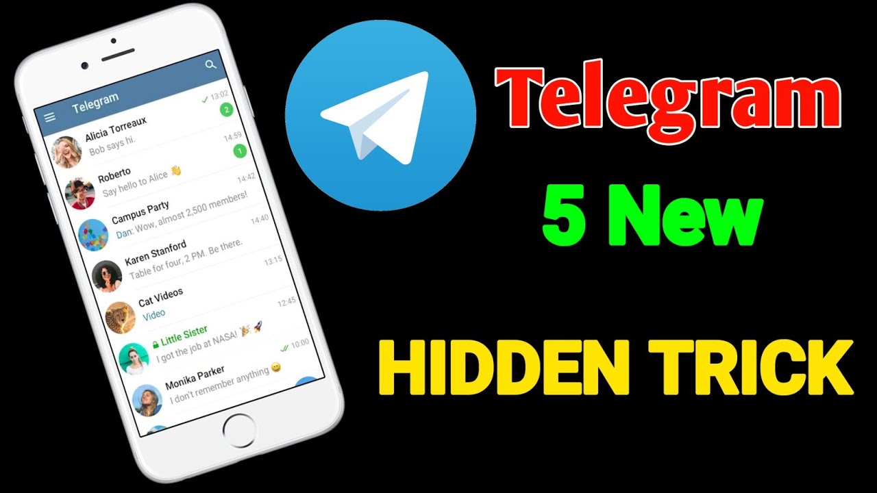 Telegram hide camera