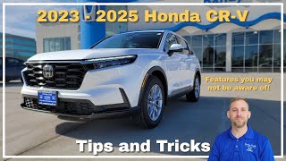 2023 2024 2025 Honda CR-V Tips and Tricks