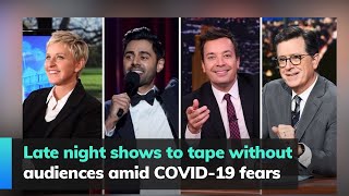 Late night shows to tape without audiences amid COVID-19 fears