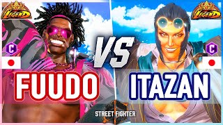 SF6 🔥 Fuudo (Dee Jay) vs Itazan (Marisa) 🔥 Street Fighter 6