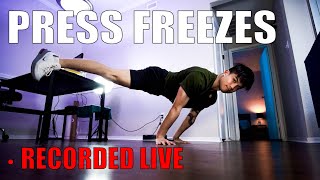 LEARN PRESS FREEZES - VIRTUAL WORKSHOP