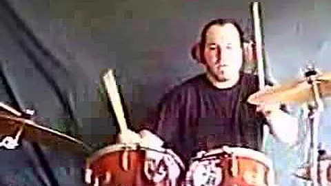 Erik on drums