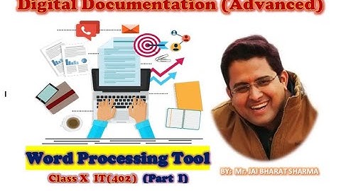 WORD PROCESSING || Digital Documentation || MS-Word || IT 402 Part 1