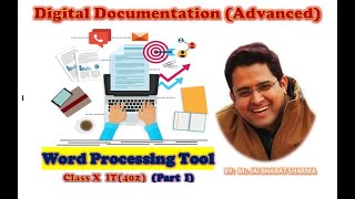WORD PROCESSING || Digital Documentation || MS-Word || IT 402 Part 1