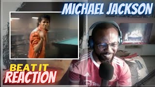 FIRST TIME LISTENING TO MICHAEL JACKSON - BEAT IT [FIRST TIME REACTION]