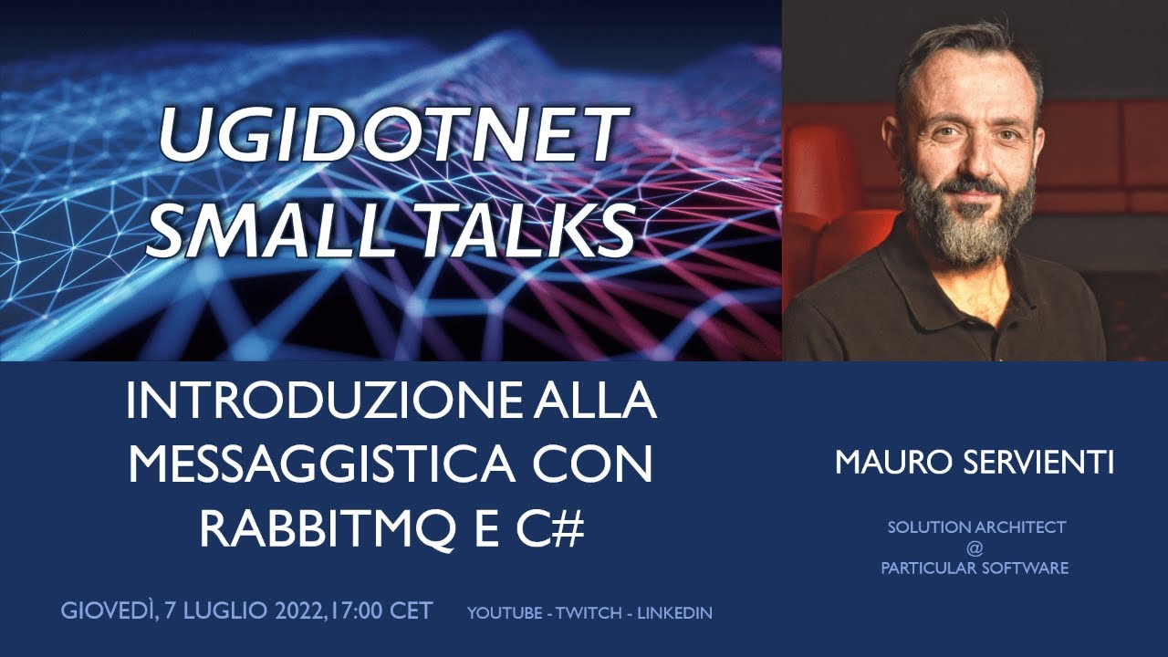 Introduzione alla messaggistica con RabbitMQ e C# - YouTube