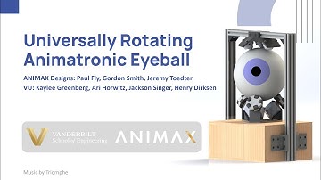Eye Spy: Animatronic Eyeball, VU Senior Design Project 2025