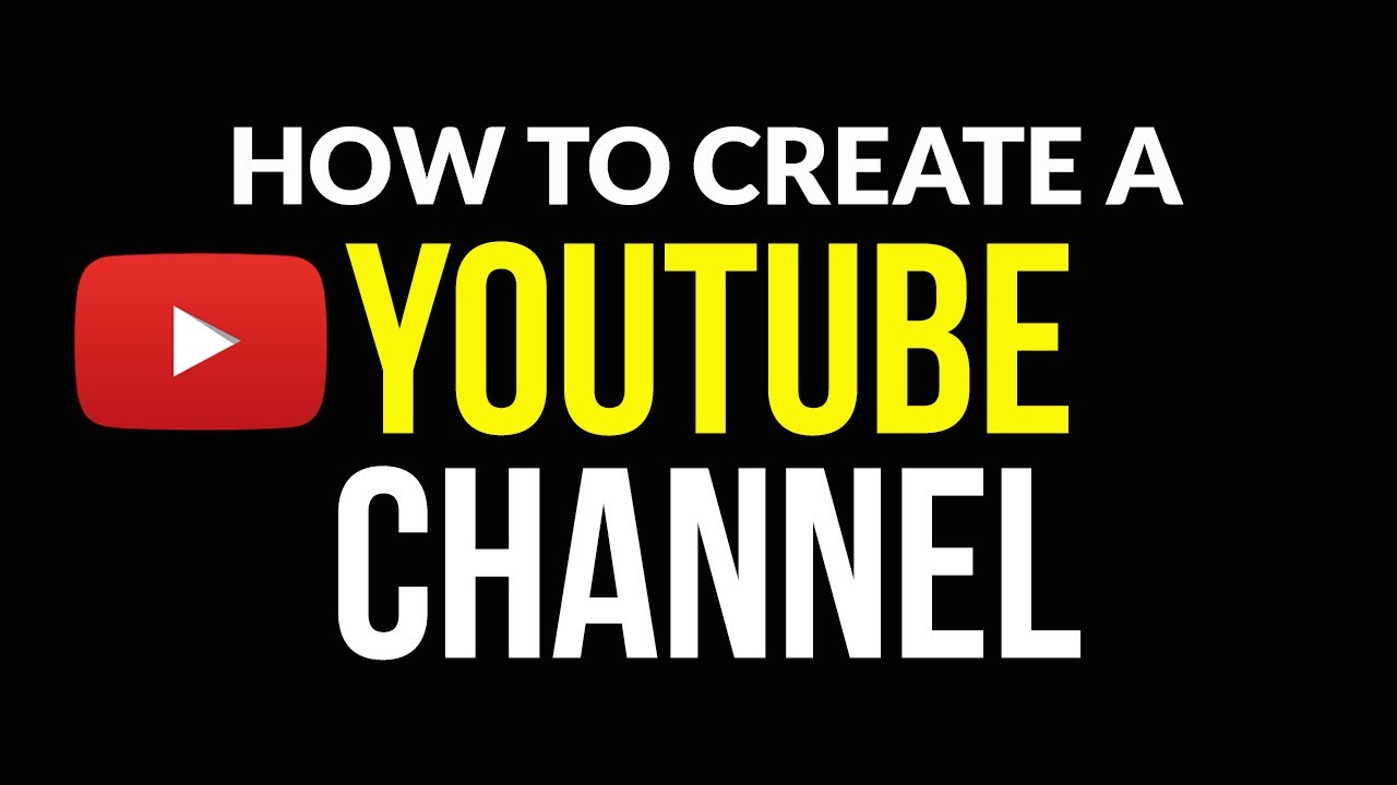 HOW TO CREATE A  CHANNEL 