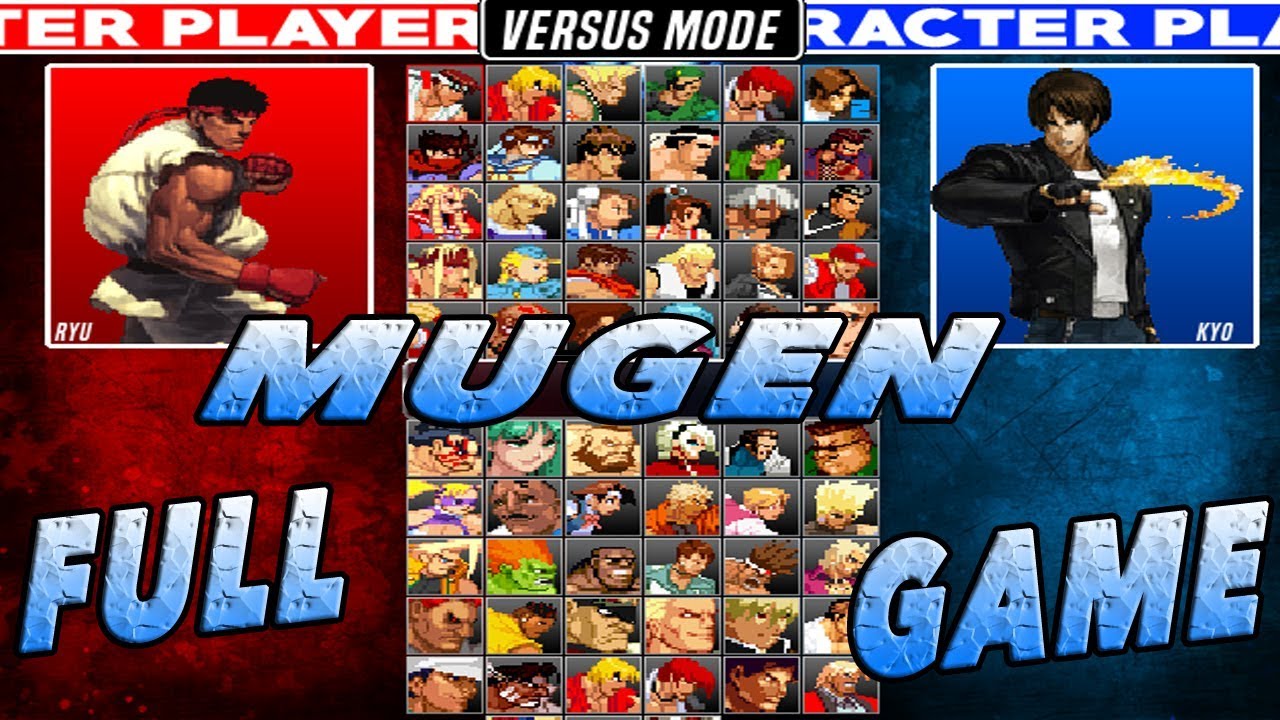 M.U.G.E.N: The King Of Fighters VS Street Fighter 