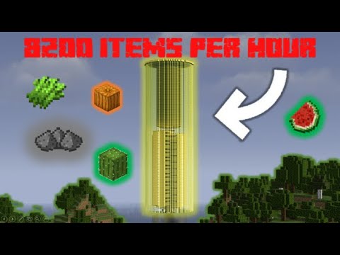 I Built The ULTIMATE FARM In Only 1 HOUR In Minecraft! - YouTube