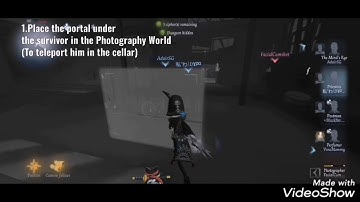 Identity V | Priestess portal funny bug