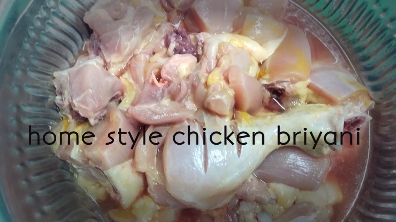 Home made chicken biryani  recipe 1/kg today 