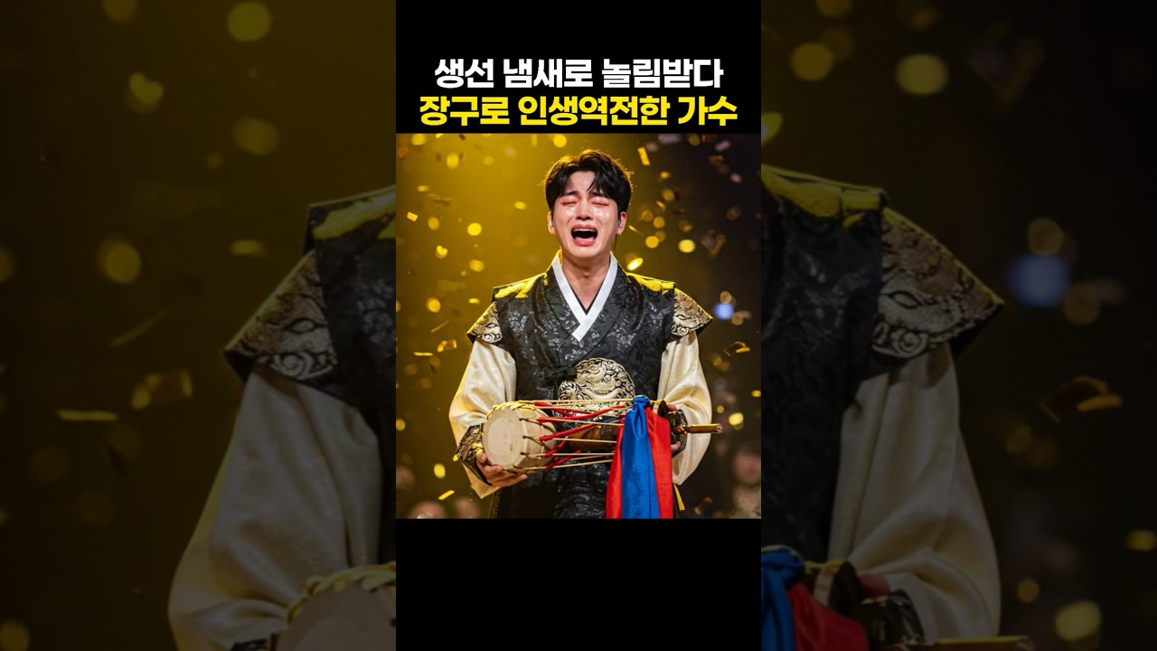 생선 냄새로 놀림받다 장구로 인생역전한 가수