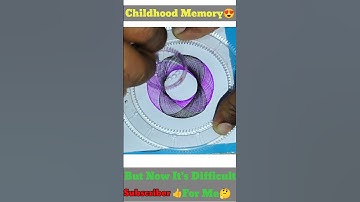 Spirograph Art Wait For End #spirograph #artandcraft #art #artdrawing #diy #shorts #youtubeshorts