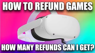 How to refund OCULUS QUEST 2 games on PC & Mobile | How many refunds can I get? | Tutorial screenshot 2