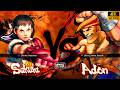 Sakura vs Adon - Street Fighter 4 High Level Gameplay
