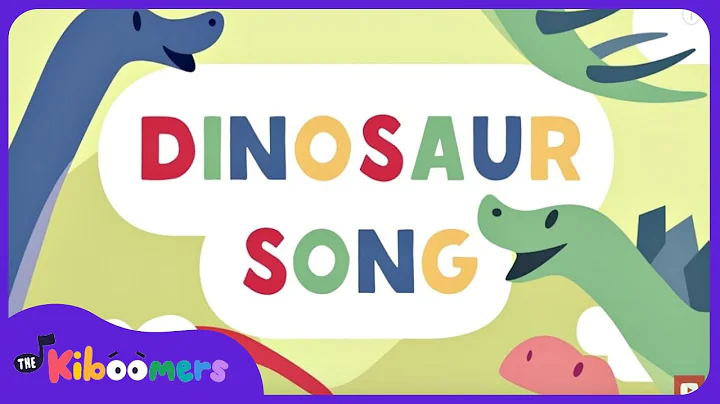 Dinosaur Song - The Kiboomers Preschool Songs & Nursery Rhymes for Counting