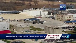 Vilsack: Iowa’s meat packing plants unprepared for COVID-19 outbreak