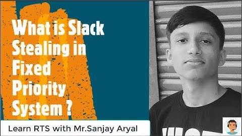 What is Slack Stealing in Fixed Priority System?