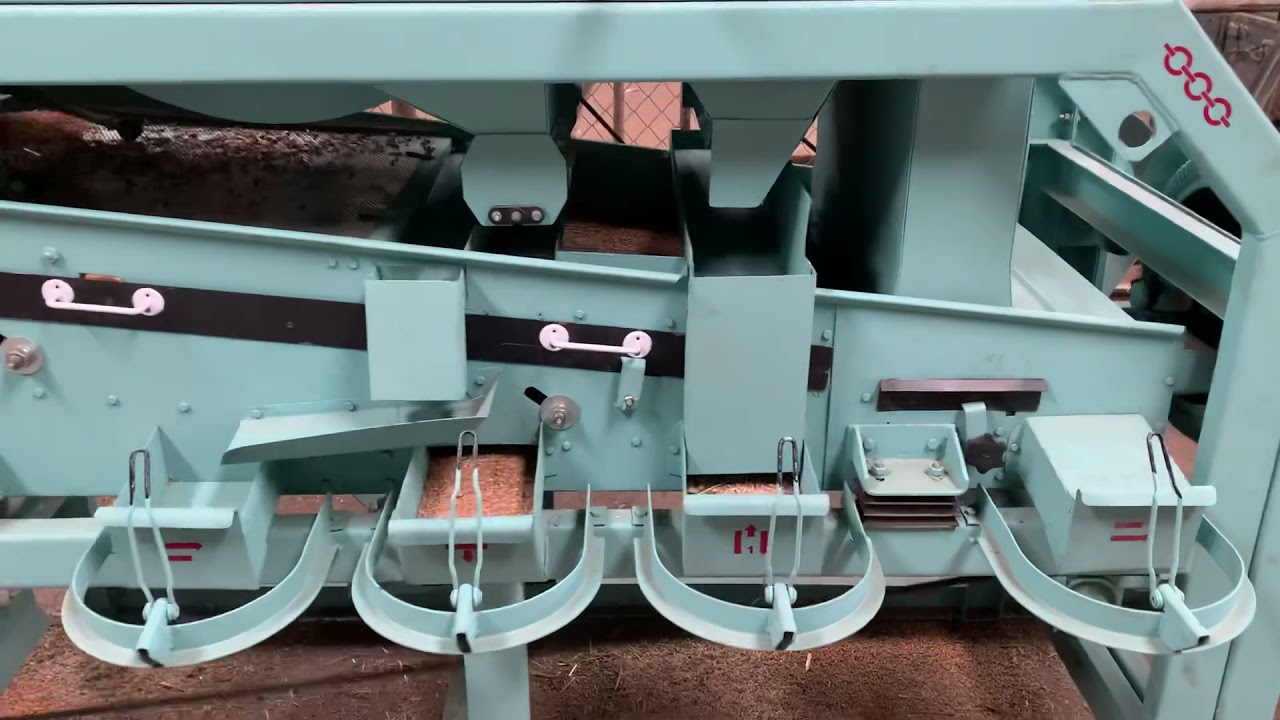 Petkus K541 Saatgutreiniger / cleaning summer wheat