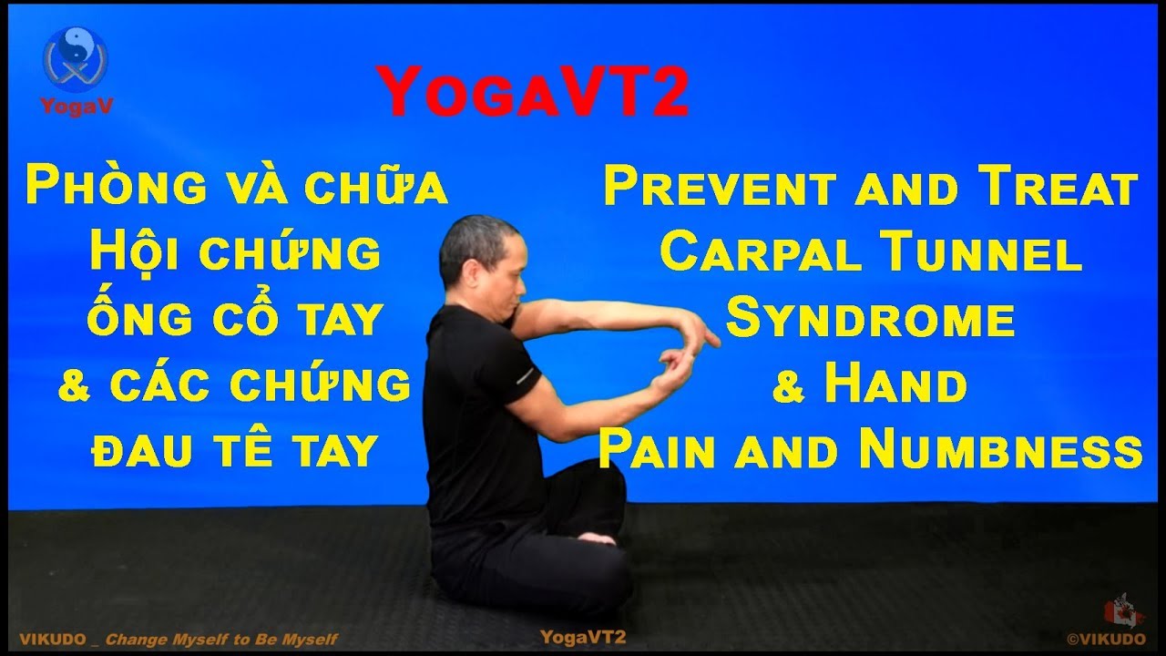 Yoga VT2 _ Prevent and Treat Carpal Tunnel Syndrome _ Yoga therapy - YouTube