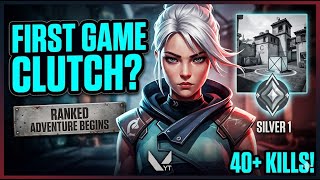 First Valorant Match