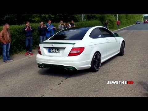 Custom 585HP Mercedes-Benz C63 AMG Coupe REVS & Acceleration!