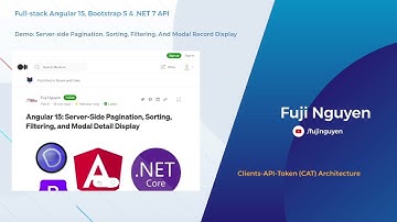 Angular 15:  Server-Side Pagination, Sorting, Filtering, and Modal Record Display