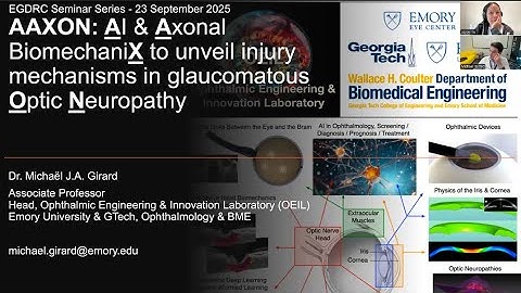 AAXON: AI and Axonal BiomechaniX toUnveil Axonal Injury Mechanisms inGlaucomatous Optic Neuropathies