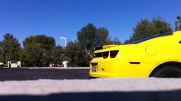 2010 Camaro V6 Exhaust with American Racing LT headers and Magnaflow resonators