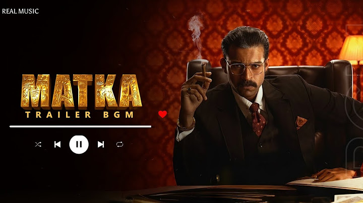 MATKA BGM 🔥- Trailer BGM | Varun Tej, Karuna Kumar, Meenakshi Choudhary, Nora Fatehi