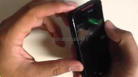 How to Hard Reset (Factory Restore) Password Wipe the Htc Droid Incredible tutorial