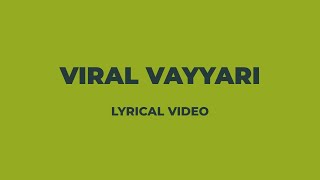 Viral Vayyari Lyrical Video | Kireeti Reddy | Sreeleela | Devi Sri Prasad | Haripriya