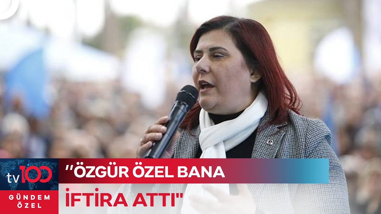 Özlem Çerçioğlu, Özgür Özel'in Kendisine İftira Attığını Söyledi | Gündem Özel