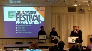2012 Fall Capstone Festival Closing